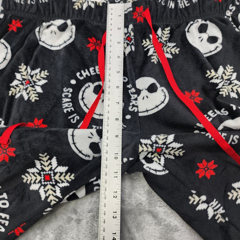 Disney Nightmare Before Christmas Pajama Pants Womens L‎ Black Jack Skellington - Picture 7 of 10